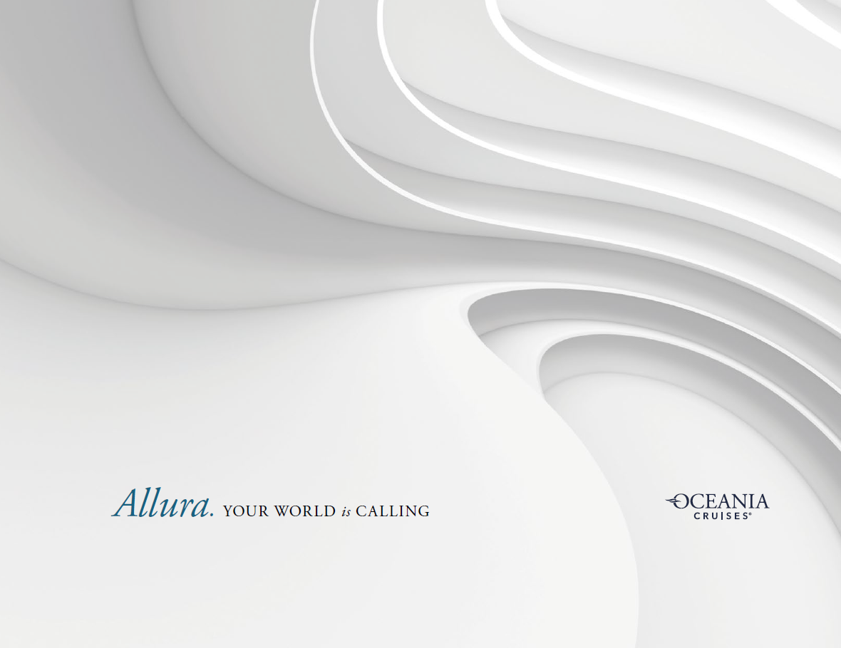 *** Oceania Cruises ***ALLURA YOUR WORLD IS CALLING