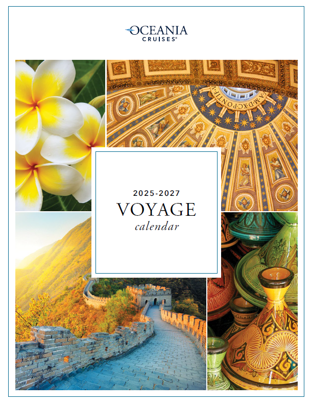 *** Oceania Cruises *** Voyage Calendar 2025-2027