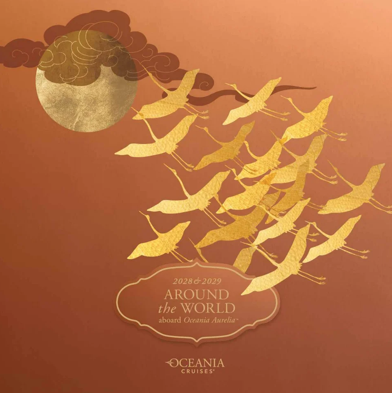 *** Oceania Cruises *** 2028-2029 Around The World Brochure