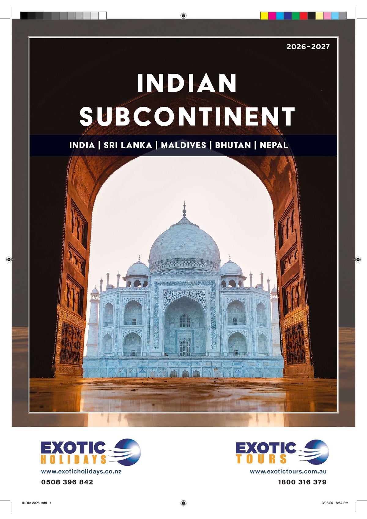 Indian Subcontinent Brochure