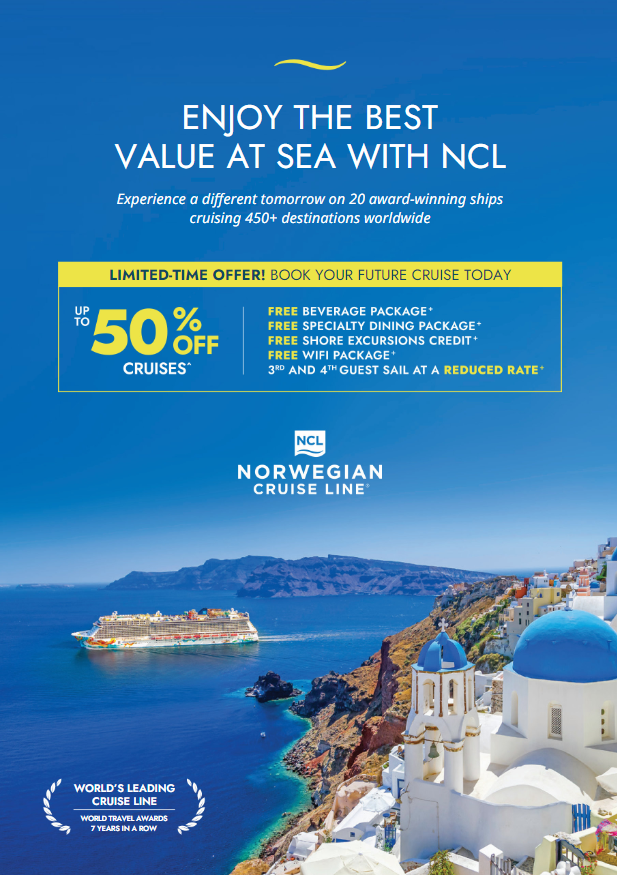 Norwegian Cruise Line 2024 Wave Brochure