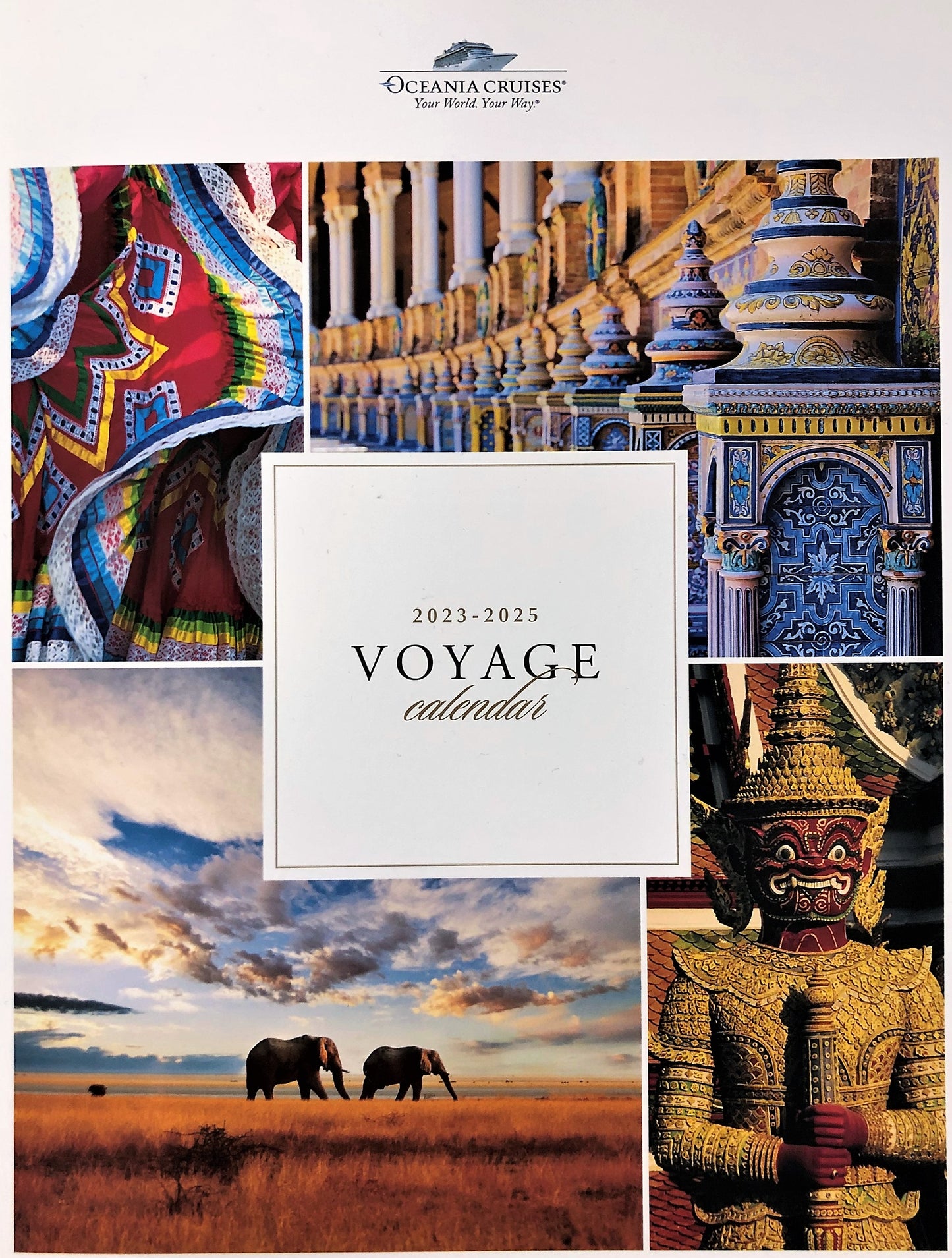 *** Oceania Cruises ***Voyage Calendar 2023 - 2025